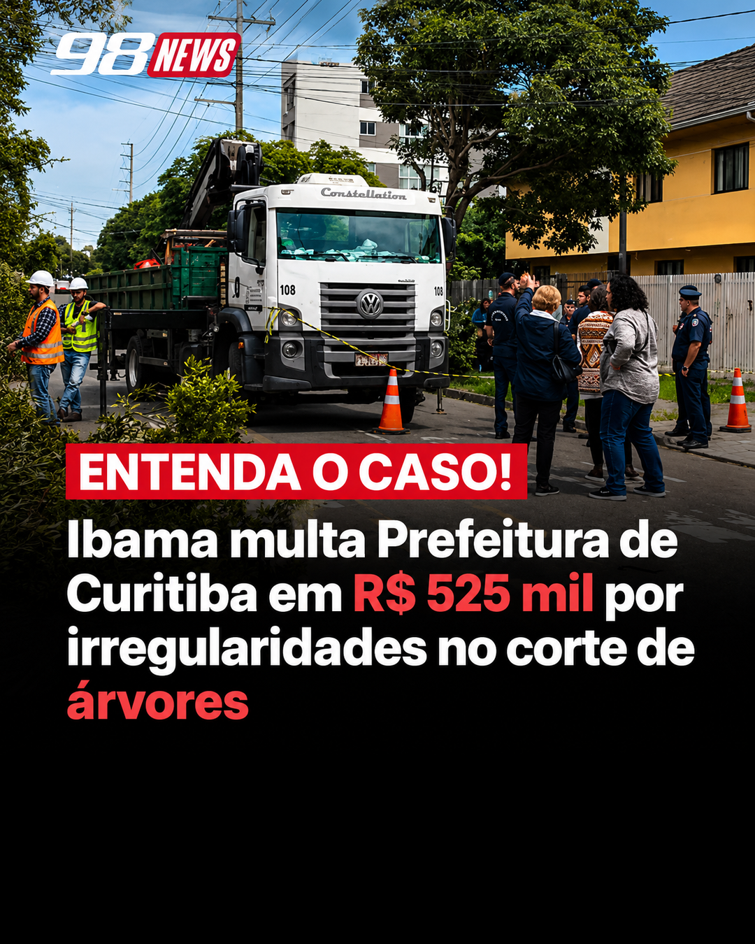 🚨 IBAMA MULTA PREFEITURA DE CURITIBA EM MAIS DE R$ 500 MIL REAIS